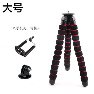 Trípodes de pulpo de araña Flexible Mini trípode móvil Gorillapod para iPhone GoPro Canon Nikon Sony tabla para cámara teléfono de escritorio: L