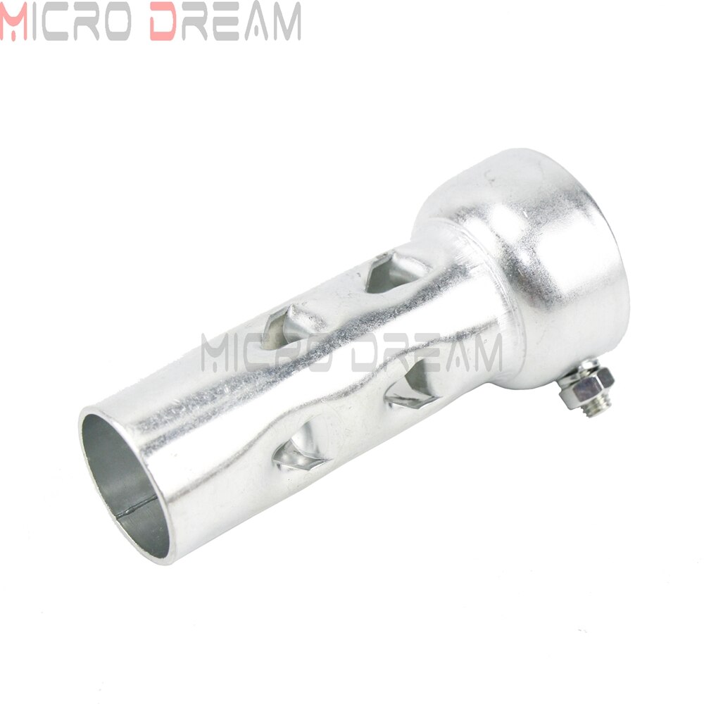 Motorcykel 2 tommer udstødning 4 "& 8 " længde udstødningsdæmper baffle til harley sportster dyna softail trækrør od . 47mm db killer