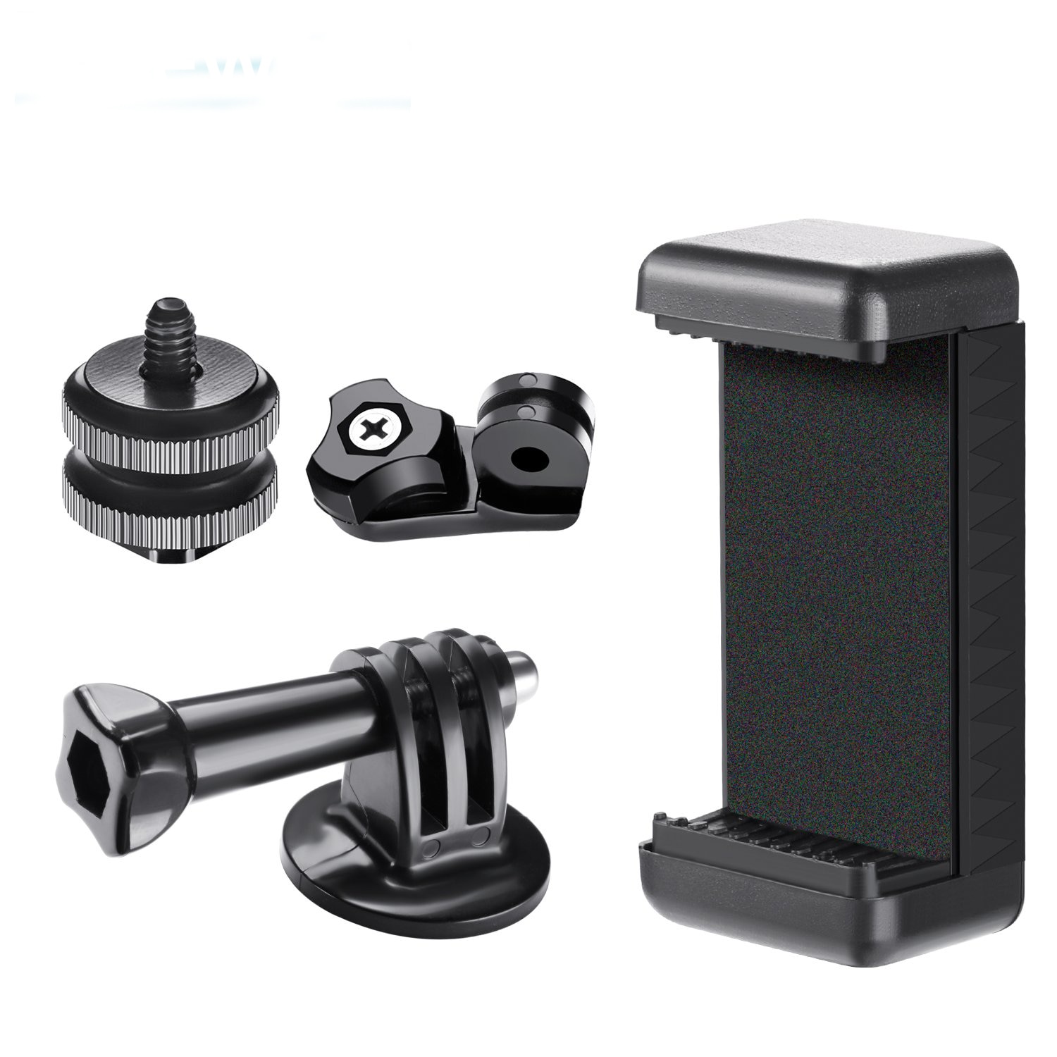 Telefoon Houder Camera Shoe Mount Adapter Kit voor GoPro Hero 7 6 5, DJI OSMO Actie, iPhone X 8 7 6 Samsung Bevestiging op DSLR