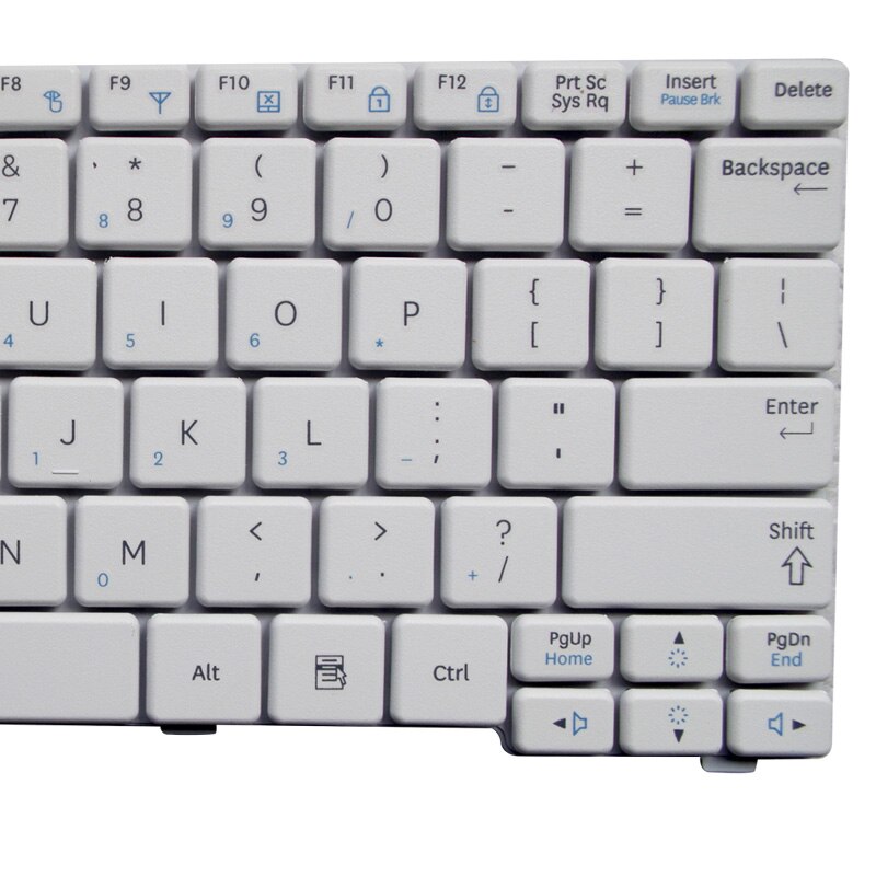 YALUZU English keyboard for Samsung N150 N143 N145 N148 N158 NB30 NB20 N102 N102S NP-N145 N148P NB30P NP-N150 US Layout