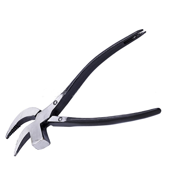 Alicates de hierro para Zapatero, herramienta de trabajo de cuero, martillo de tachuelas, herramientas de reparación, Material de Zapatero, 1 ud.