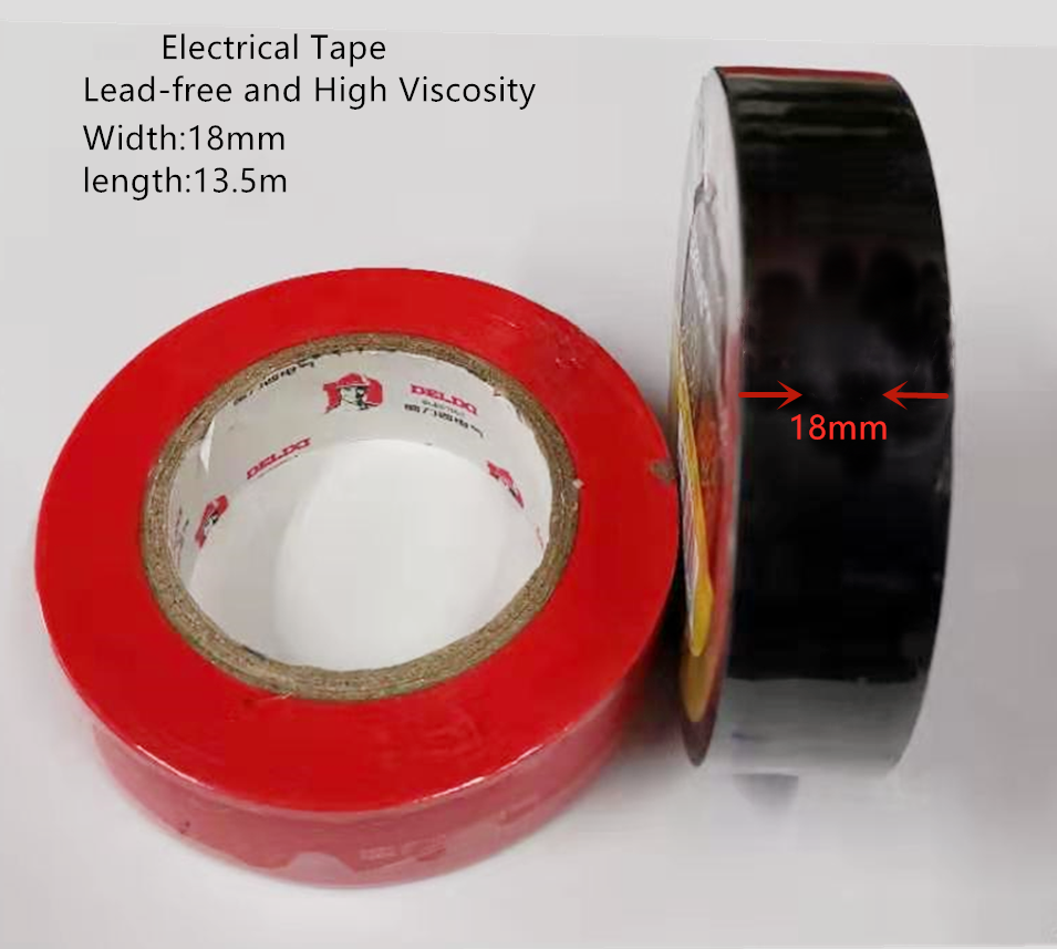 6 stuks kleurrijke isolatietape - 16 mm x 15 m - Gekleurde elektrische tape - Waterdichte isolatietape - Hittebestendig - Voor het beschermen, bundelen en repareren van kabels
