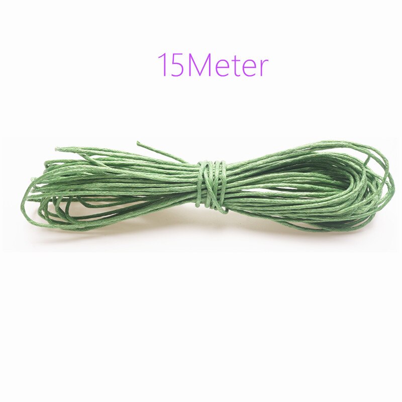 1.5mm 15m/35m woskowany sznurek bawełniany linkę woskowany sznurek woskowany do wyrobu biżuterii i makrama dostarcza rolka szpula HK055