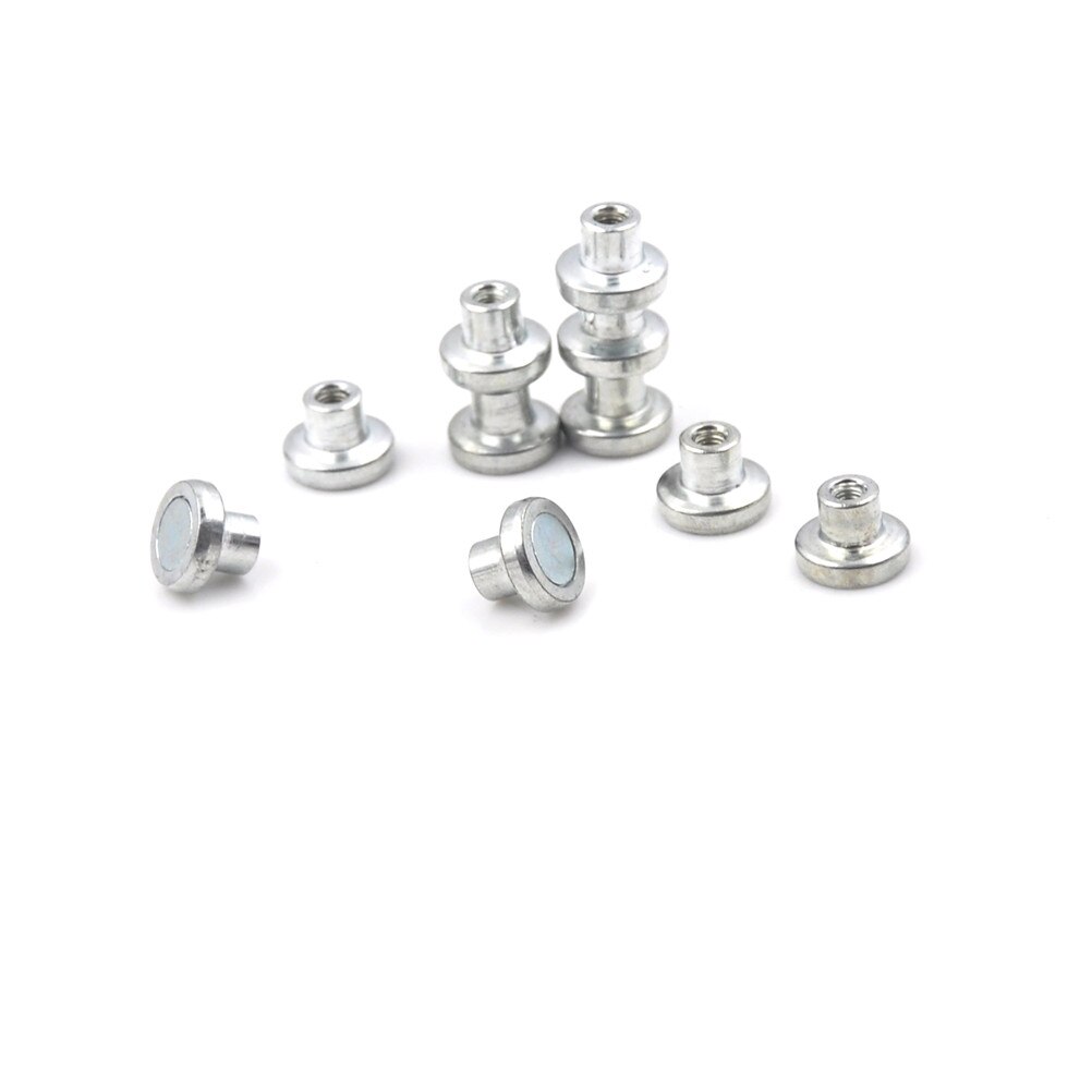 10PCS Magnet Kits For Lamp Fitting M3 H:8-10 Mm Magnetic Screw For Led Light for Led Ceiling Light Pcb Plate Fix On Walls
