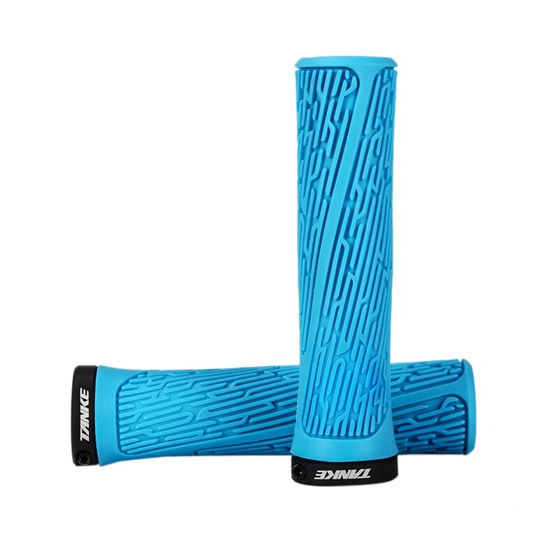 Coperchio manubrio bici pieghevole TANKE per coperchio manubrio bici MTB Brompton antiscivolo supporto forte impugnatura singola: Blu