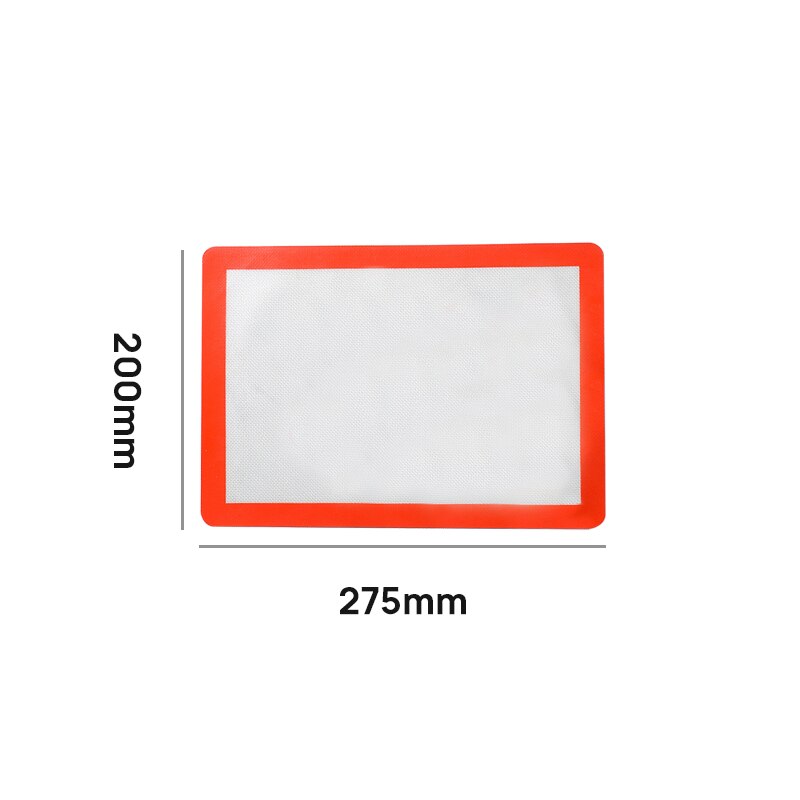 1 PC Premium Non Stick Reusable Round Silicone Baking Mat Rectangle Cake Pan Liner Baking Sheets: 1 PC Rectangle