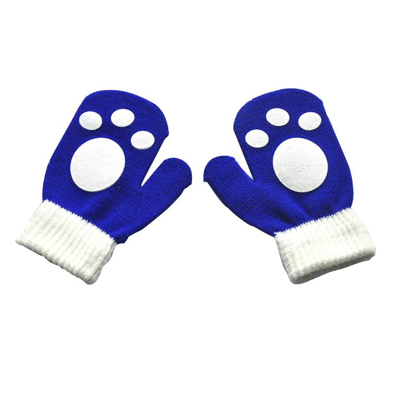 Balleenshiny Winter Warme Handschoenen Voor Kinderen 1-5 6 Kleuren Verdikte Kinderen Warme Handschoenen Baby Wanten Voor jongens Meisjes: 5
