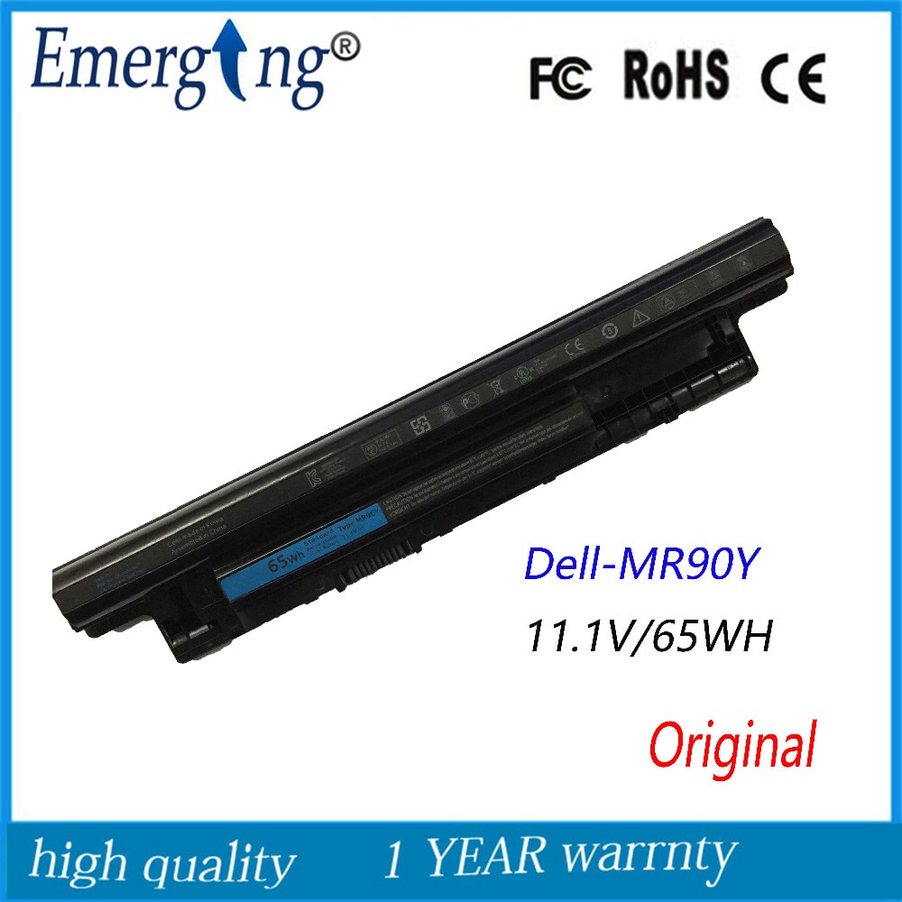 6 cellen 11.1v 65wh originele laptopbatterij voor dell 3421 5421 5437 3521 5535 5521 mr90y 8 tt 5w xcmrd  v8 vnt 6 hy 59 24 drm pvj 7j