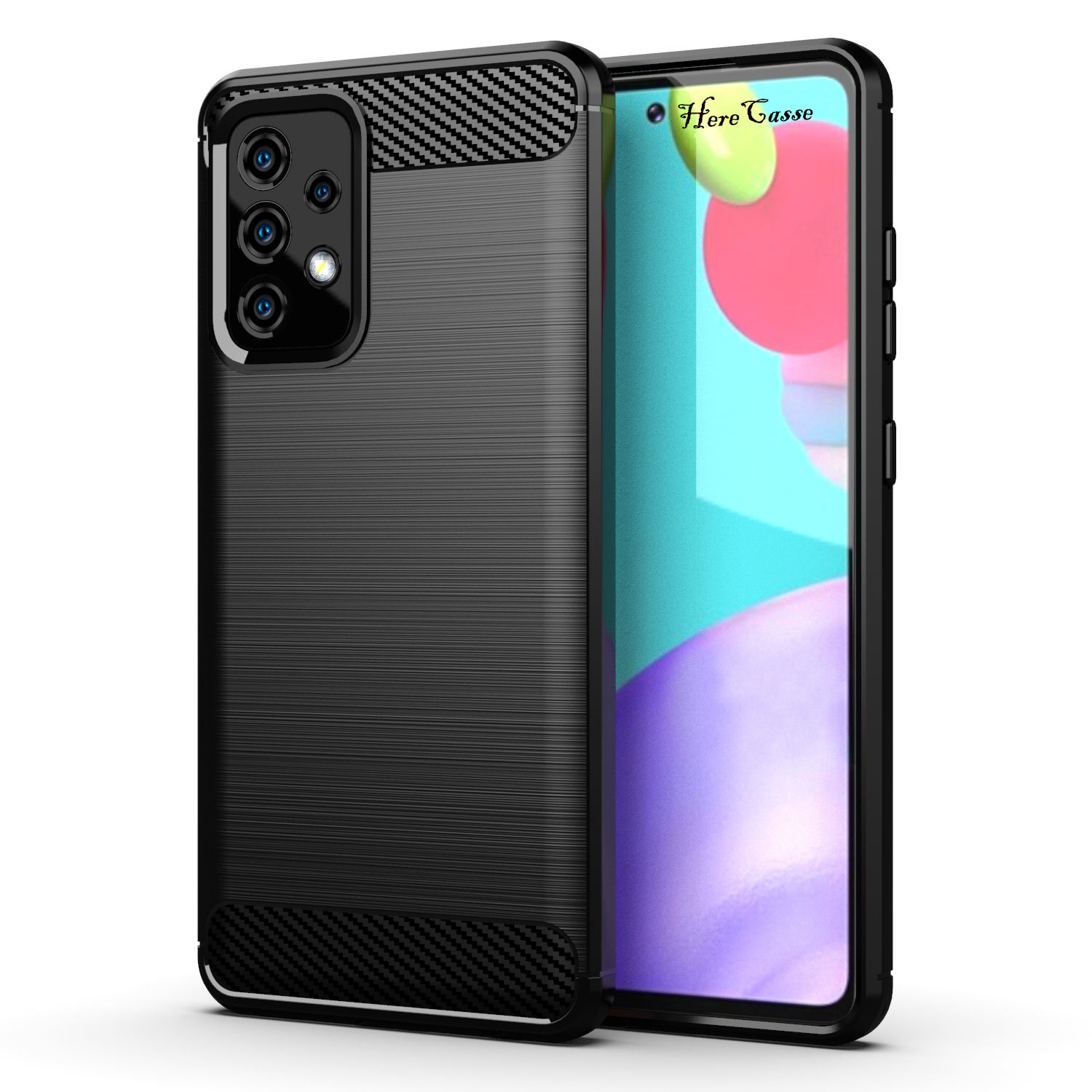 Case For Xiaomi Mi A2 Case Xiaomi Mi A3 A3 Lite MI A2 lite Cases Silicone TPU Bumper Shockproof Carbon Cover for xiaomi Mi A1: CANVAS / black