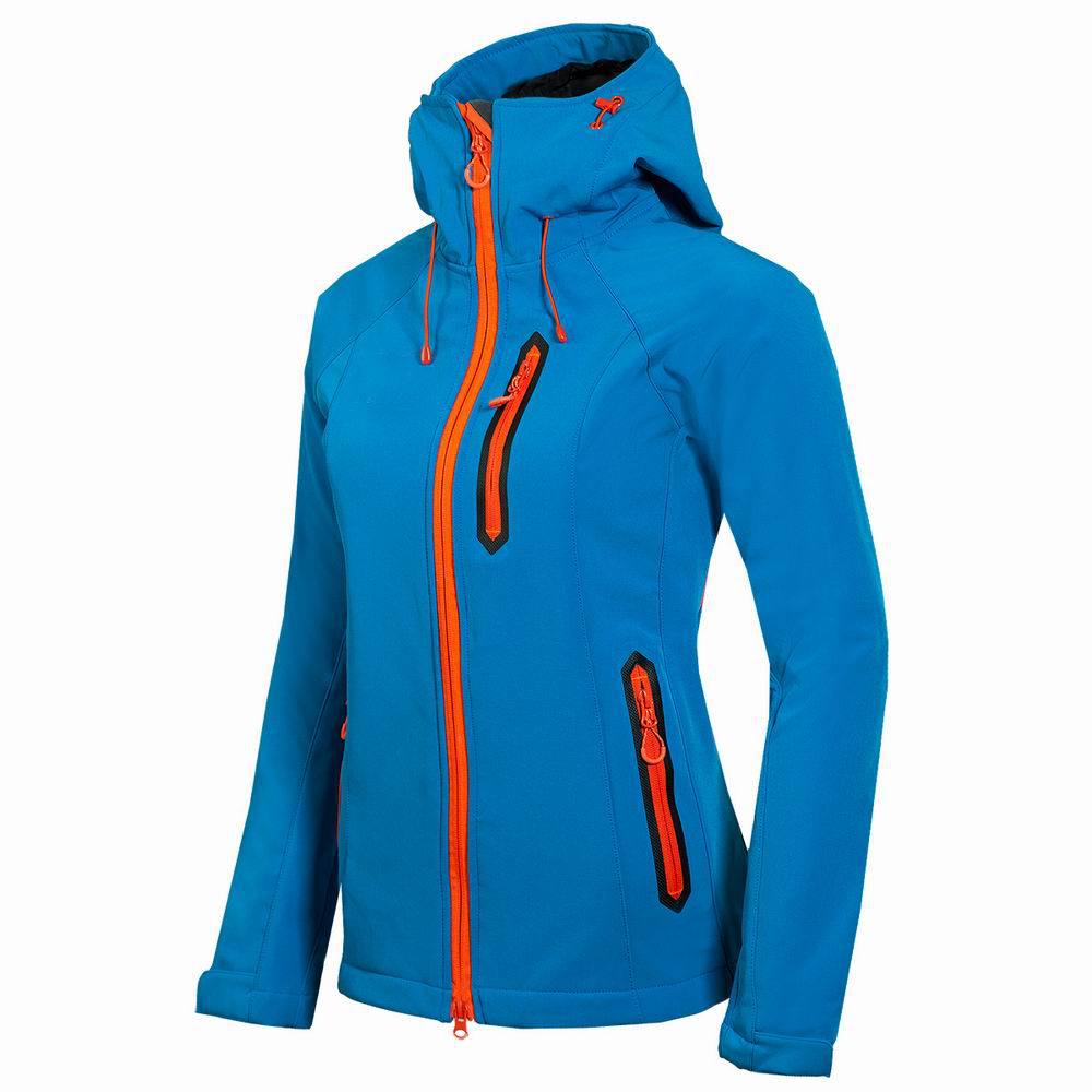 Winter outdoor women&#39;s Jacket Windproof Waterproof Hiking camping jacket Soft shell jacket Thick Trekking Ski Fleece coat