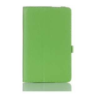 Case Cover For Lenovo Tab 7 Essential TB-7304F TB 7304F 7304 7304i 7304X 7.0 inch Tablet Case PU Leather Cover: Green