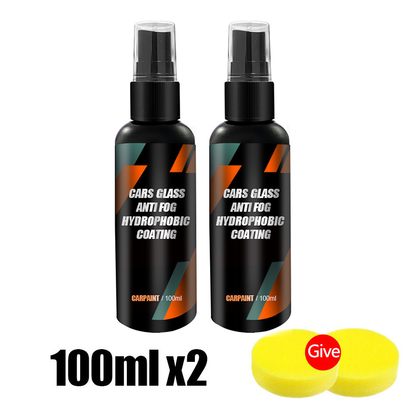 Rivestimento antipioggia spray idrorepellente per auto Vetro idrofobico antipioggia per auto Specchio liquido per parabrezza idrorepellente: giallo