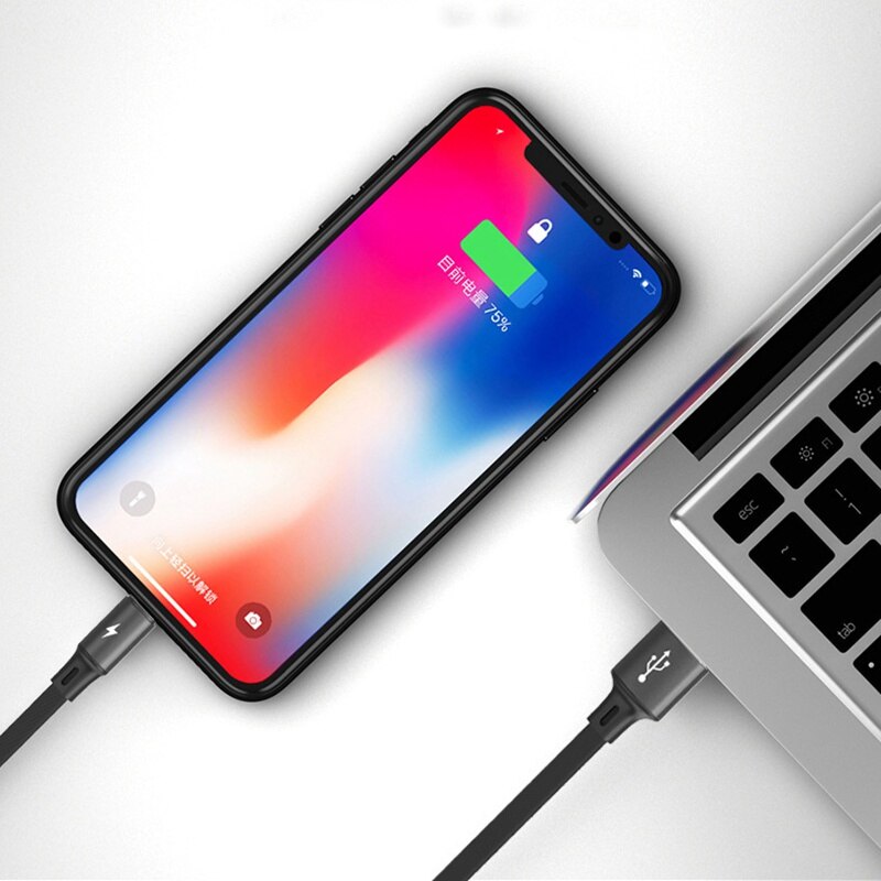 Draagbare Voor Micro Type-C Mobiele Telefoon Datakabel Powerbank Korte Bedrading Snelle Opladen Lijn USB-C Flash Opladen Lijn