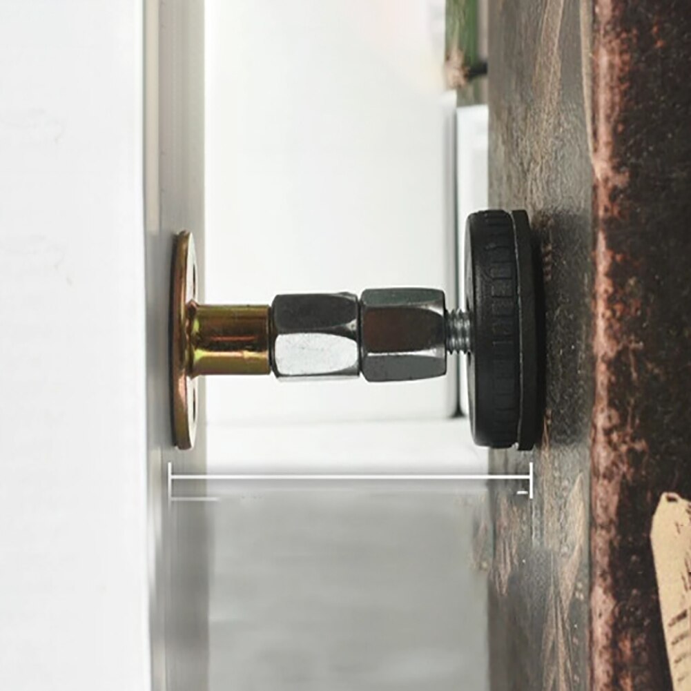Fixed Room Wall Anti-shake Tool Support Telescopic Shockproof Home Adjustable Protective Threaded Bedside Bed Frame Bedroom Door