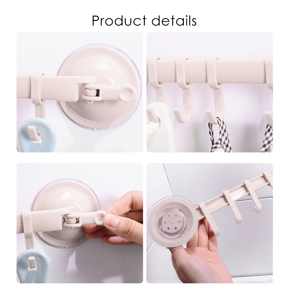 6 in 1 Hanger For Heated Towel Radiator Rail Clothes Hanger Bath Hook Holder Percha Plegable Scarf Hanger Rack