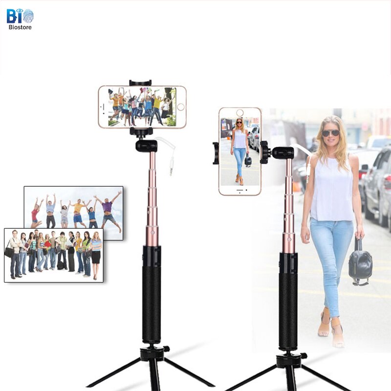 Aluminium flexibel selfie stickar foto tar trådlös bluetooth fjärrlucka för android mobiltelefon smart telefon för i-telefon