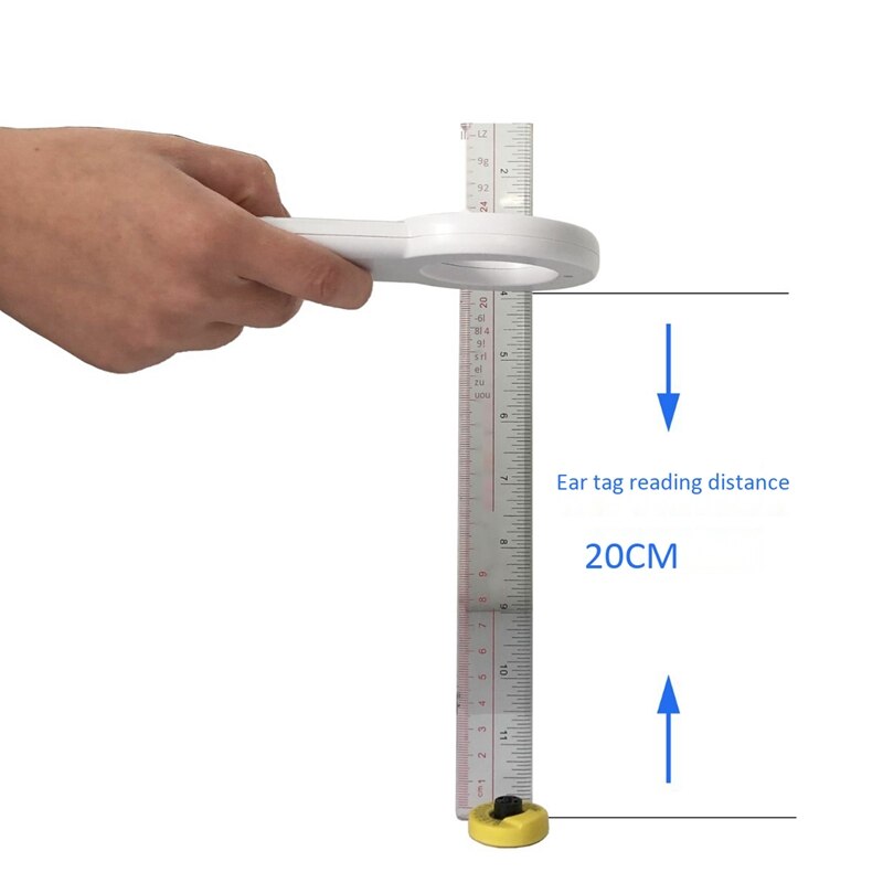 Scanner numérique sensible pour animaux de compagnie, lecteur d'identification des animaux de compagnie, puce transpondeur USB, Scanner à micropuce portable pour chien, chat, cheval