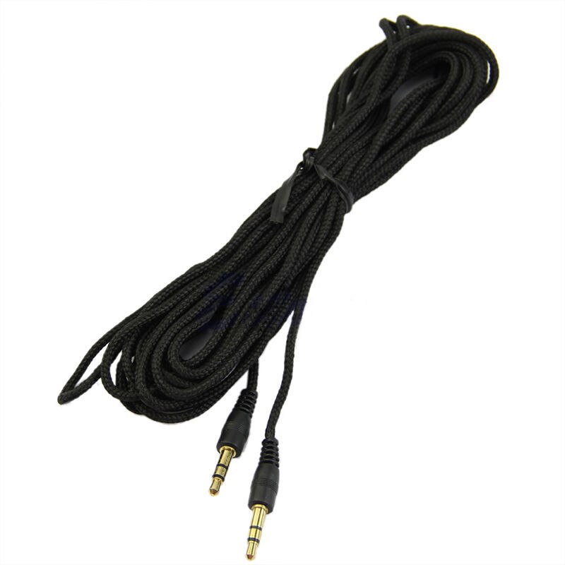 2 Meter 3 Meter 5 Meter 3.5 Mm Auto Aux Cord 3.5 Mm Jack Audio Kabel Man Op Man Stereo audio Kabels Cord Voor Auto Telefoon MP3