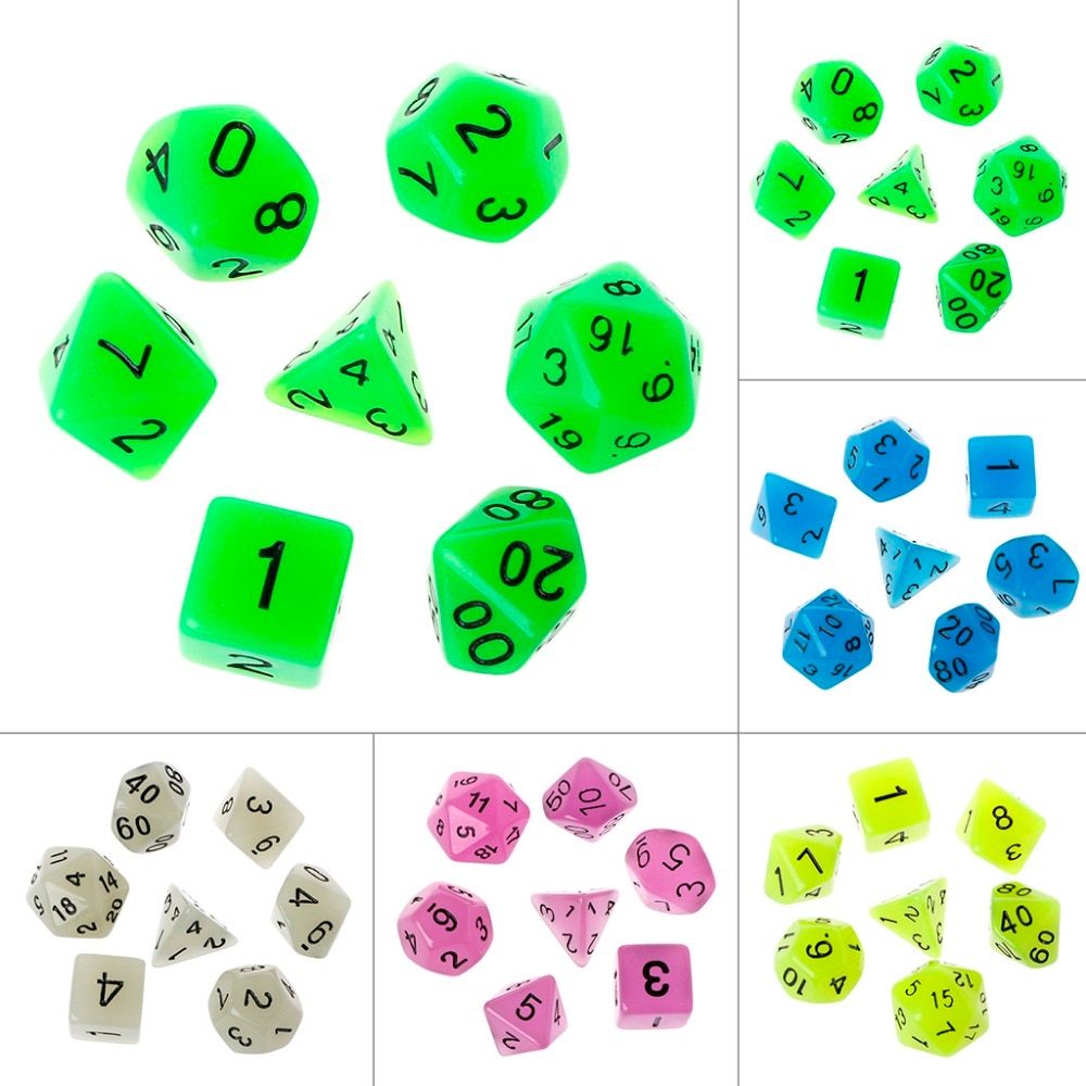 10 stücke Sechs Seitige 15mm Transparent Cube Runde Ecke Tragbare Tisch Spielen Spiele