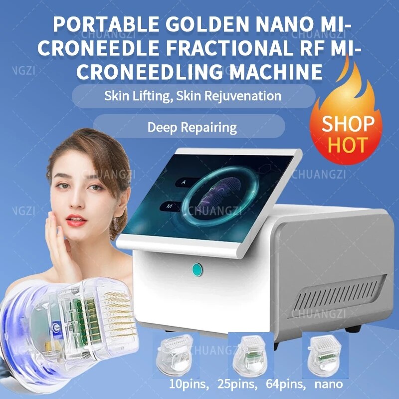 Strongest Fractional RF Micro-Needling Machine and Body RF Micro-Needling Beauty Equipment Skin Care Machine CE