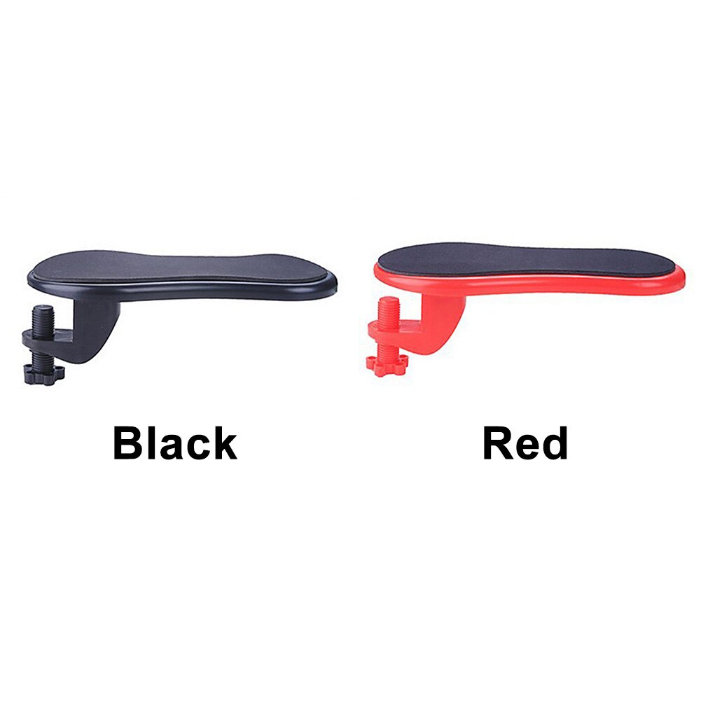 Rotatable Hand Shoulder Protect ABS Mouse Pad Office Chair Desk Attachable Computer Table Arm Support Wrist Rest Easy Install