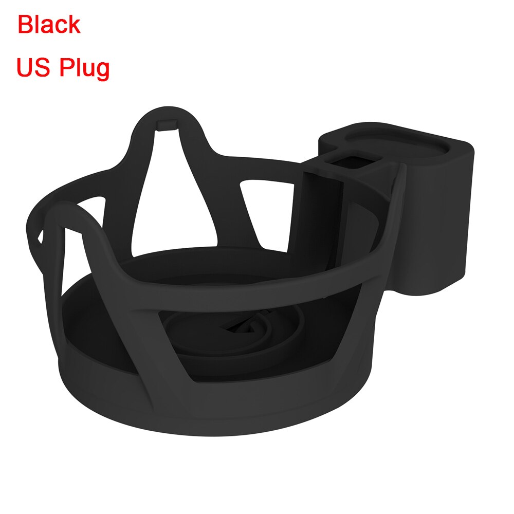 Wall Mount Stand Hanger Smart Speaker Outlet Houder Ruimtebesparend Beugel Kabel Hanger Holder Voor Apple Home Pod Mini Geen schroeven: black	US Plug