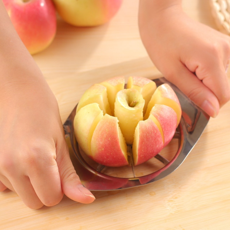 Keuken Apple Slicer Corer Cutter Peer Fruit Divider Tool Comfort Handvat voor Keuken Apple Dunschiller Keuken Gadgets