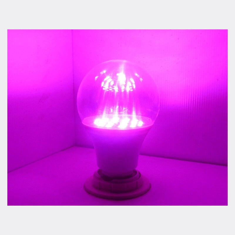 Dragon Fruit Supplement Licht Lamp Florescence Lamp Led Plant Groei Lamp 12W Transparant Deksel Dringen Knoppen