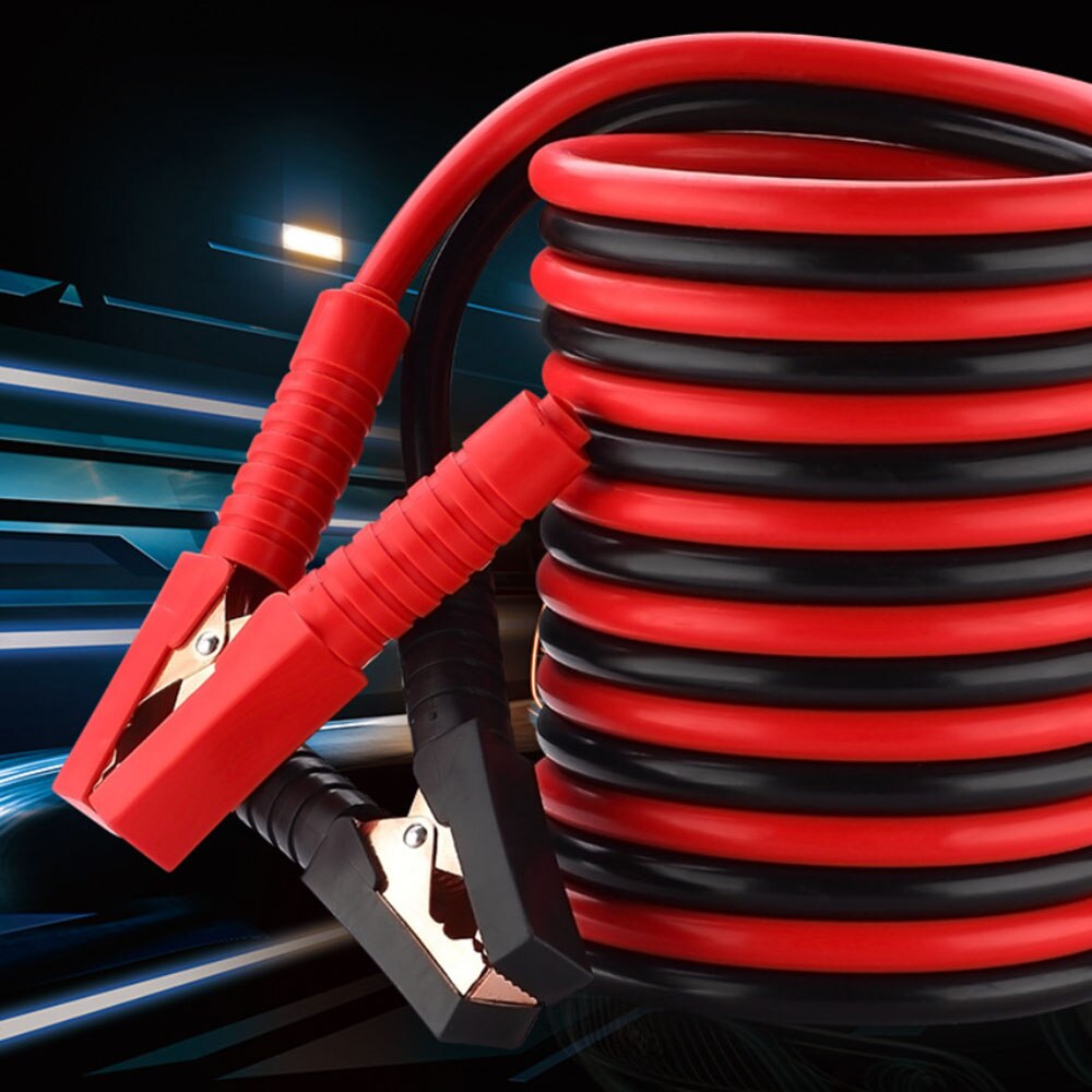 2Pcs 3.0M Jumper Cables Universal Car Power Booster Emergency Charge Battery Cable Car Accessories