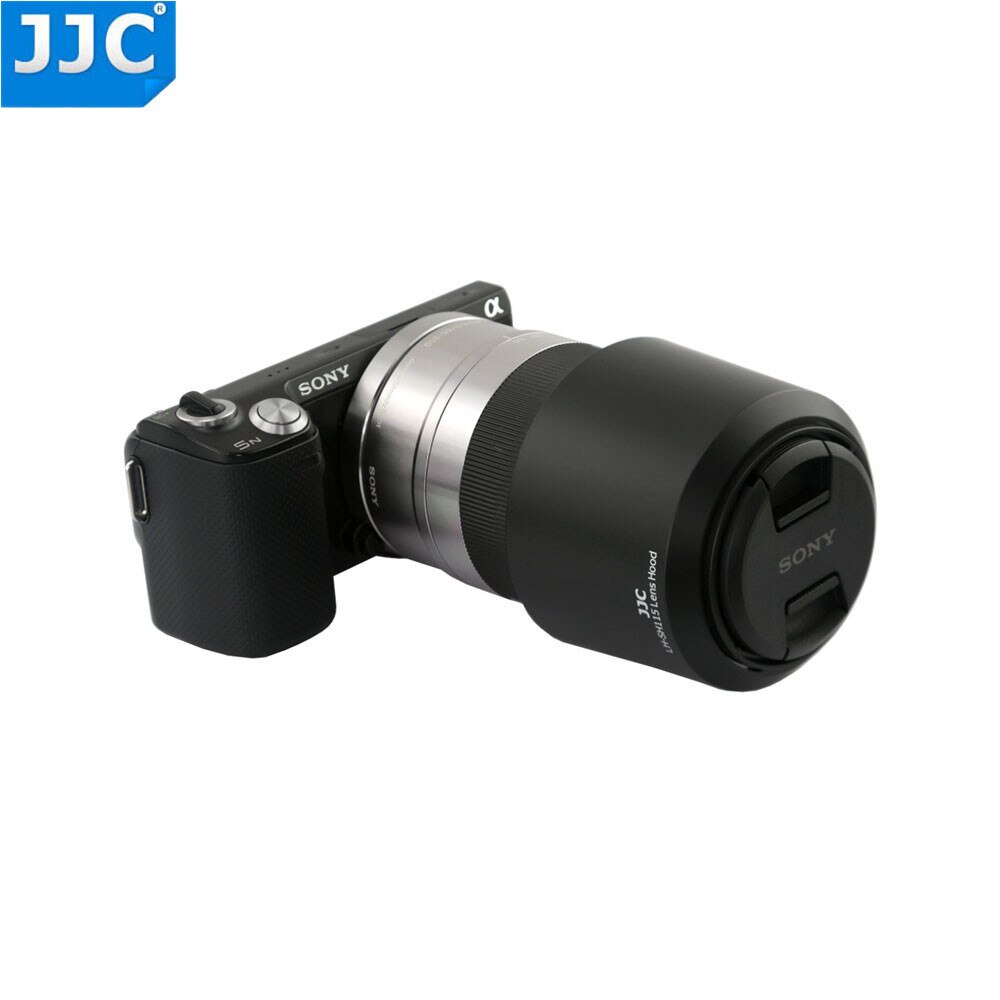 JJC lente Hood Tube para SONY E 55-210mm f/4,5-6,3 OSS e-mount lentes reemplaza ALC-SH115