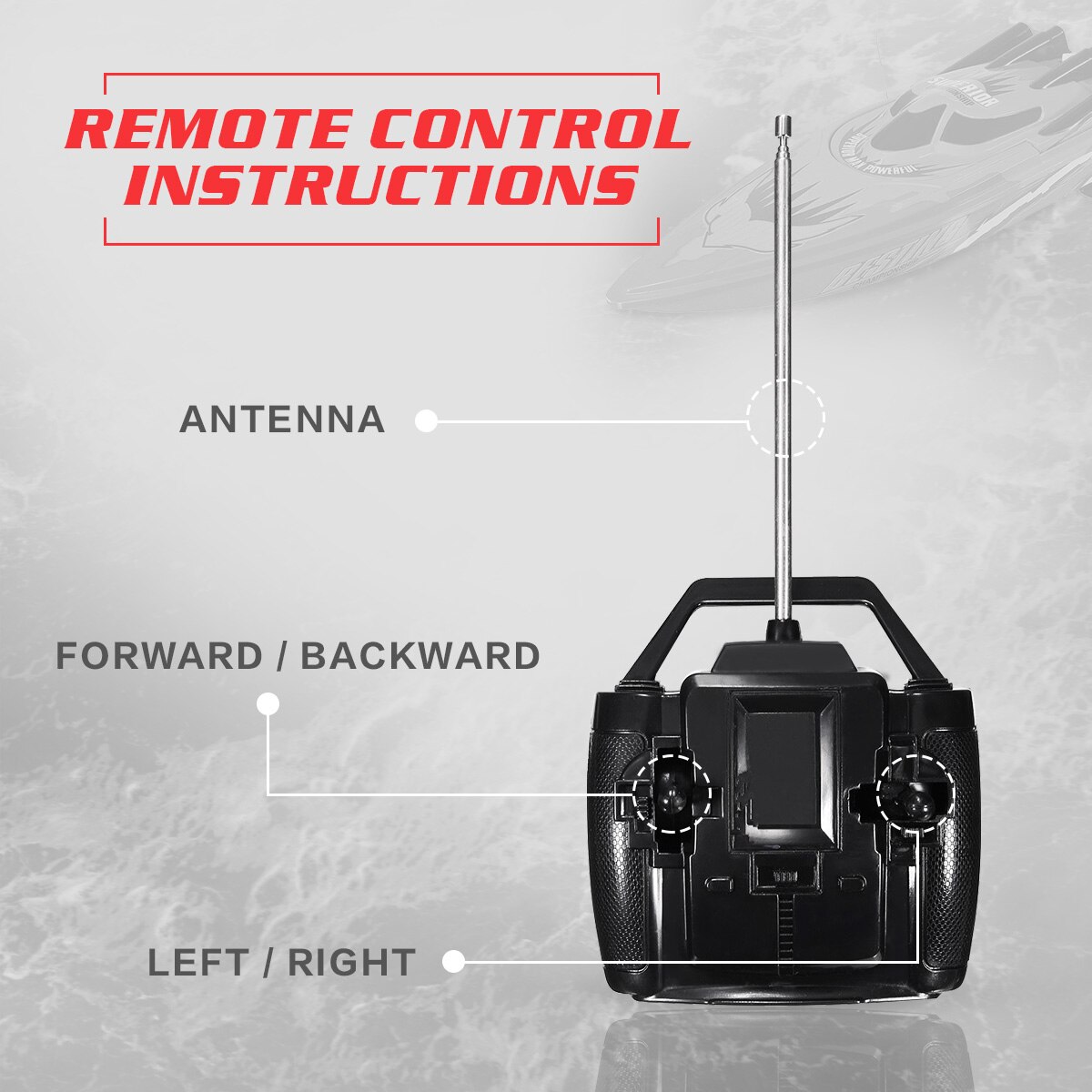 Rc Boot 30 Km/h Kinderen Hoge Snelheid Boot Roeien Oplaadbare Batterij Waterdichte Elektrische Rc Boot Speelgoed Verjaardag Kinderen