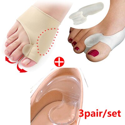 Ballen Schiene groß Zehe Korrektor Fuß Schmerzen Linderung Hallux Valgus Korrektur Pedikübetreffend Werkzeuge Kissen Pad Fußpflege Werkzeug