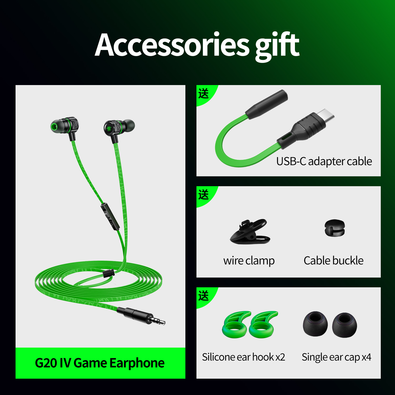Razer – écouteurs intra-auriculaires, casque d'écoute avec microphone, mains-libres, stéréo, tête de marteau, g2 Pro