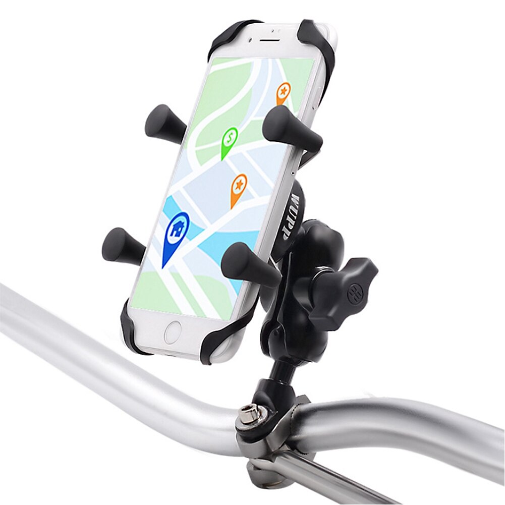 Moto rcycle Fahrrad praktisch Unterstützung 360 Grad schwenken Aluminium Legierung Basis Telefon Halfter moto kreuz accesorios moto moto cicleta