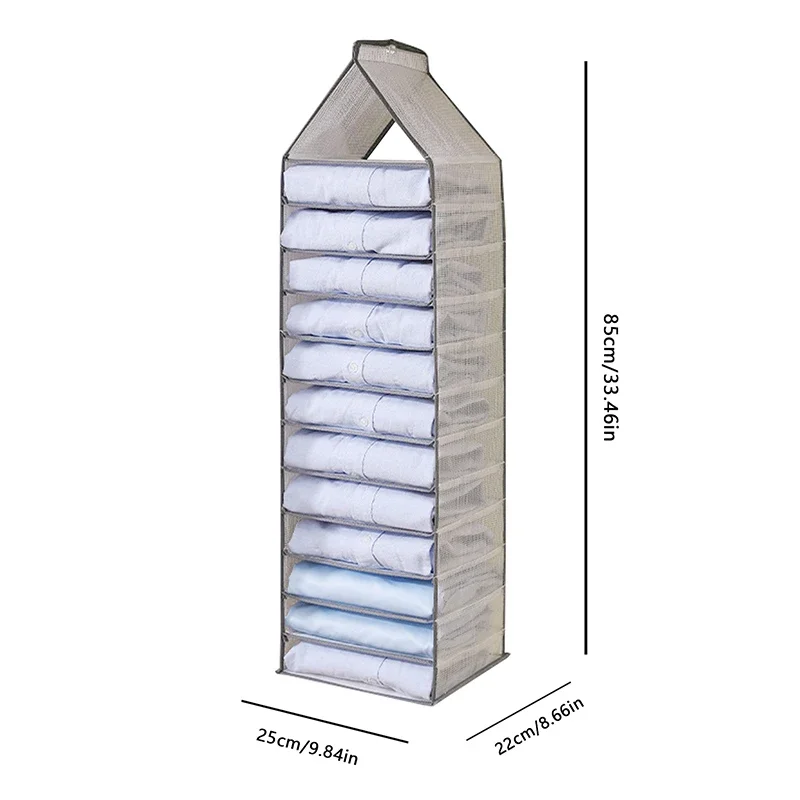 Organizzatore di biancheria intima Organizzatori appesi Copri vestiti Appendiabiti Appendiabiti Deposito dormitorio Guardaroba Famiglia a strati Giardino domestico: Rosso