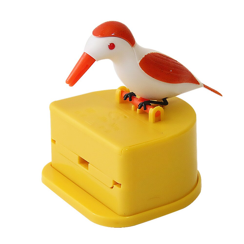 Kleine Vogel Tandenstoker Doos Keuken Automatische Push-Type Huishoudelijke Tandenstoker Houder Dier Restaurant Tandenstoker Houder: G