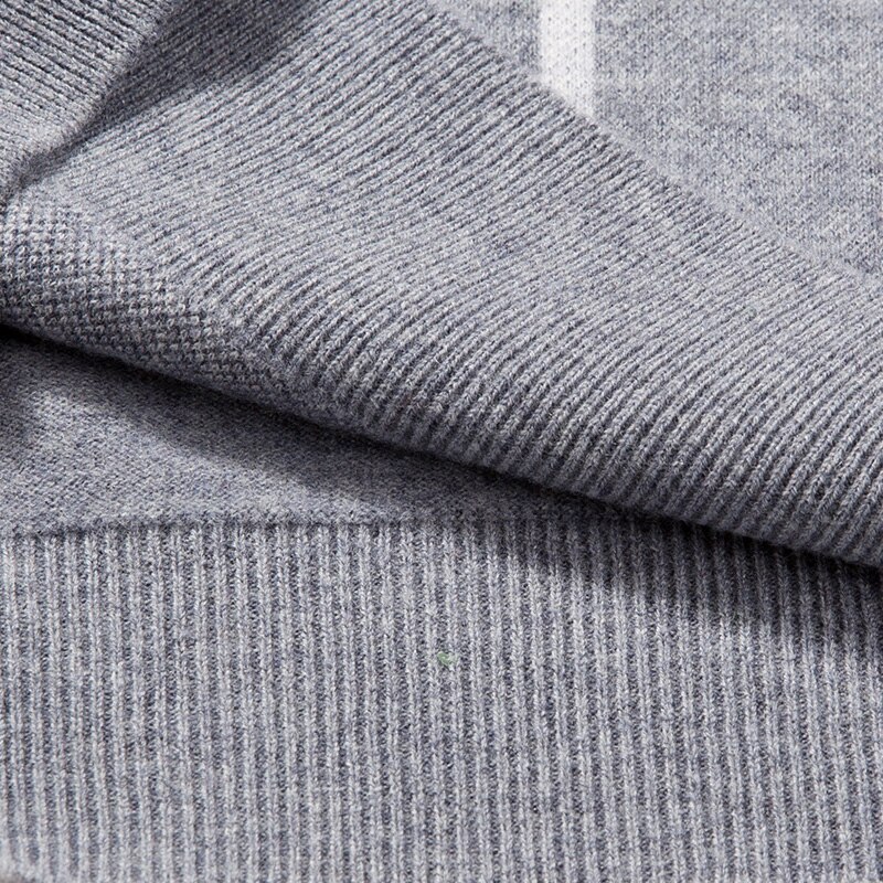 chaleco de lana para hombre, chaleco Casual, sin mangas, suéter grueso y cálido tejido, pulóver para hombre, ropa Casual de de lana pura