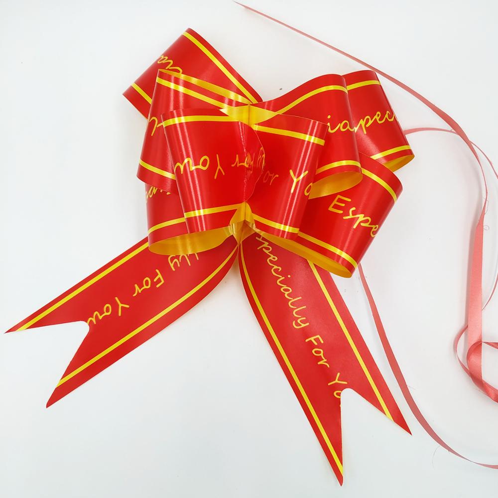Wrap Pull Bow Confetti Bow Bow With Ribbon For Wedding Christmas Party Wrapping 5.9"Inch (20 Pcs)