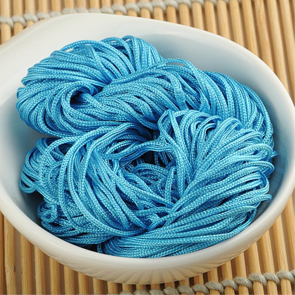 WITUSE-Bracelet en rotin, Excellent accessoire, cordon en Nylon 22m 1mm, nœud chinois, macramé, promotionnelle: 8