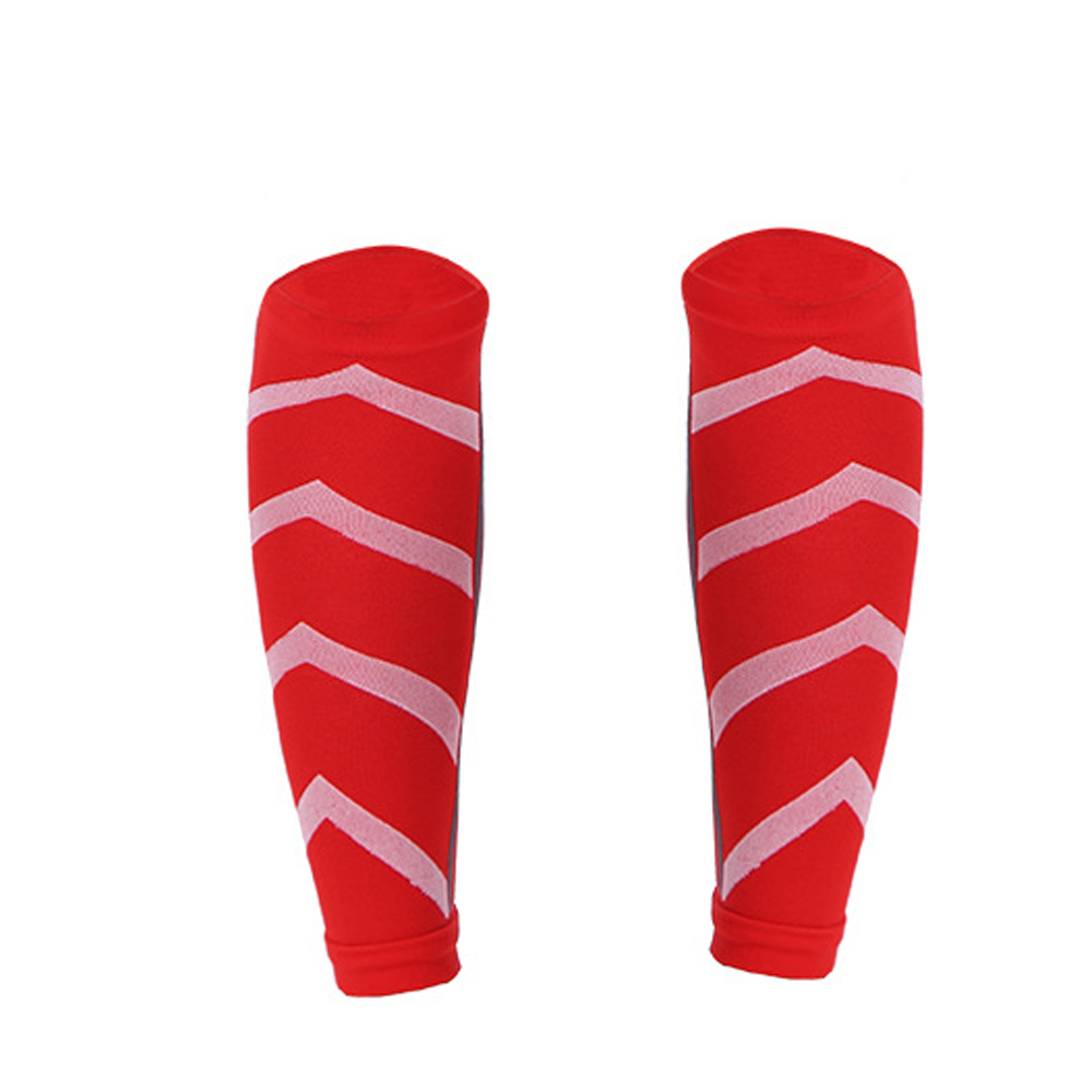 1Pair Calf Compression Sleeves Running Leg Compression Sleeve 20-30mmHg Compression Socks for Shin Splint For Men Women: Silver