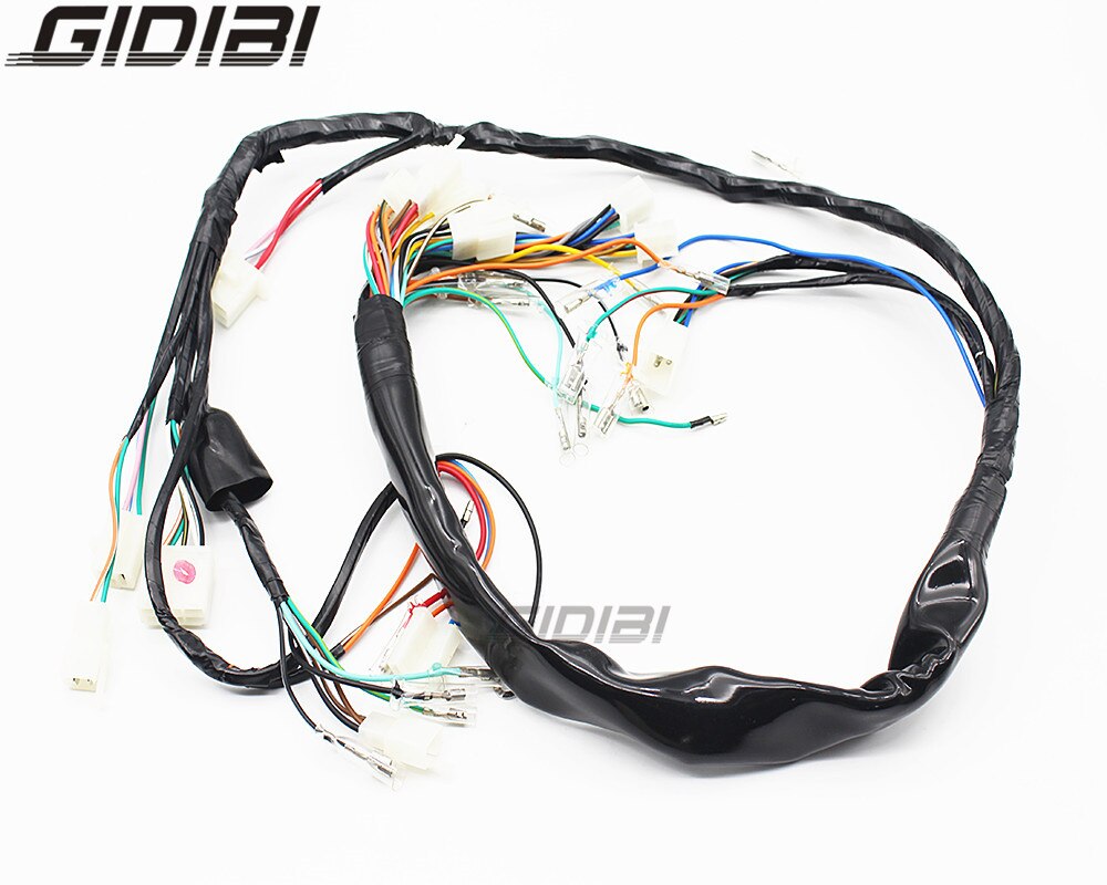 Para Suzuki GN250 1985-2001 parte de la motocicleta GN 250 cableado eléctrico arnés 90 91 92 93, 94, 95, 96, 97, 98, 99,