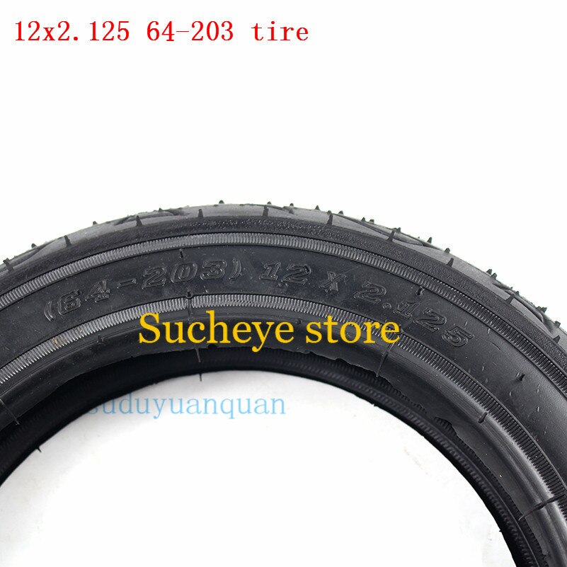 12 x 2.125 64-203 dekk 12 "sykkel sykkel scooter barnevogn dekk indre slanger 12 x 2.125 12 x 1.75 dekk 12 1/2 x 2 1/4 hjul dekk