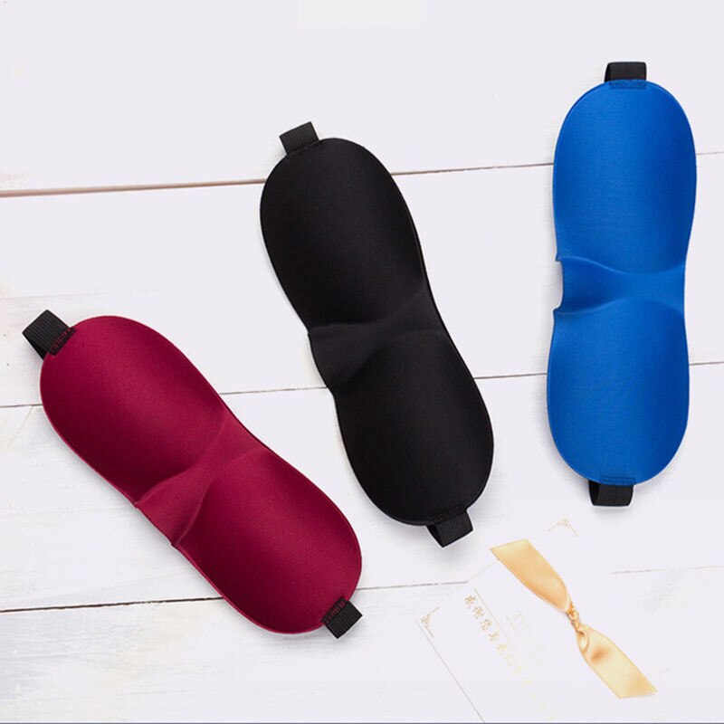 1PCS Sleeping Eye Mask 3D sleeping eye cover Soft Comfort Natural Blindfold Shield Eyeshade Cover Eyepatch
