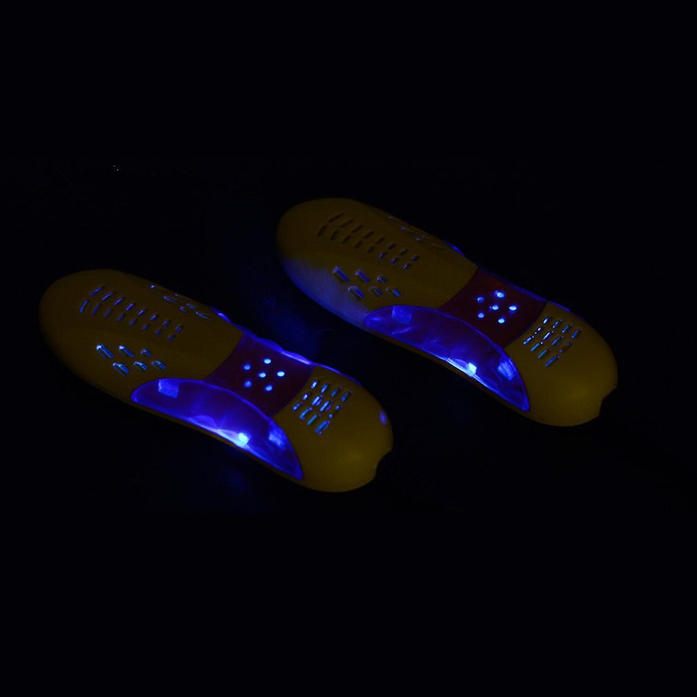 Eua plugue mini máquina de esterilização de sapatos máquina azul criativa de modelos secador de sapatos para uso doméstico máquina de aquecimento de sapatos