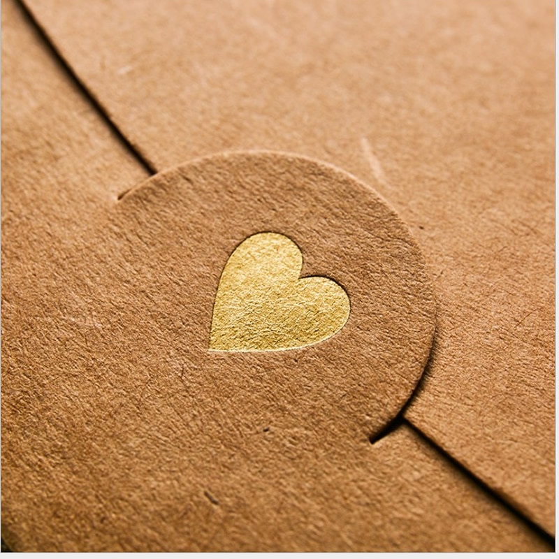 Mini enveloppe vintage et vierge avec perles colorées pour mariage, 40 pièces, invitation, amour, papier, enveloppe dorée de 11 couleurs