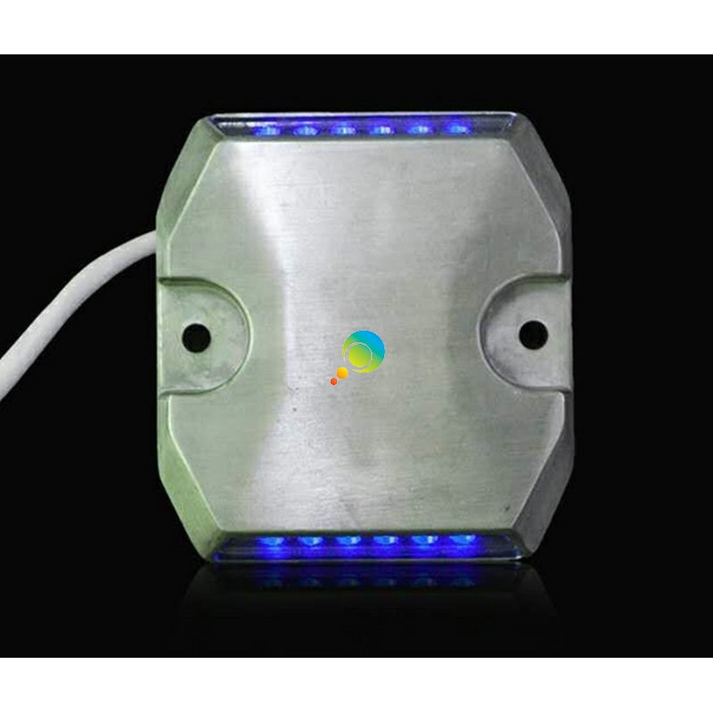 DC24V waterproof tunnel road LED wired road stud parking lots blue LED signal light