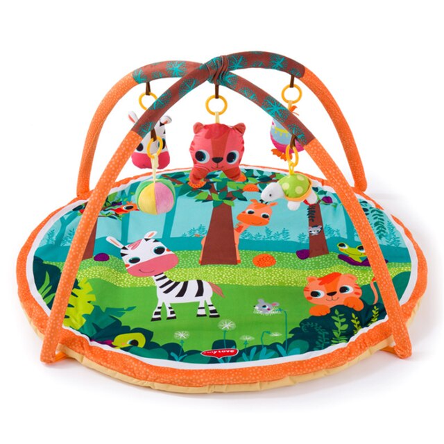 Baby Activiteit Gym Play Gym Activiteit Hek Speelgoed Baby Rammelaar Dikker Activiteit Wakker Mateducation Kruipen Spel Deken: 6