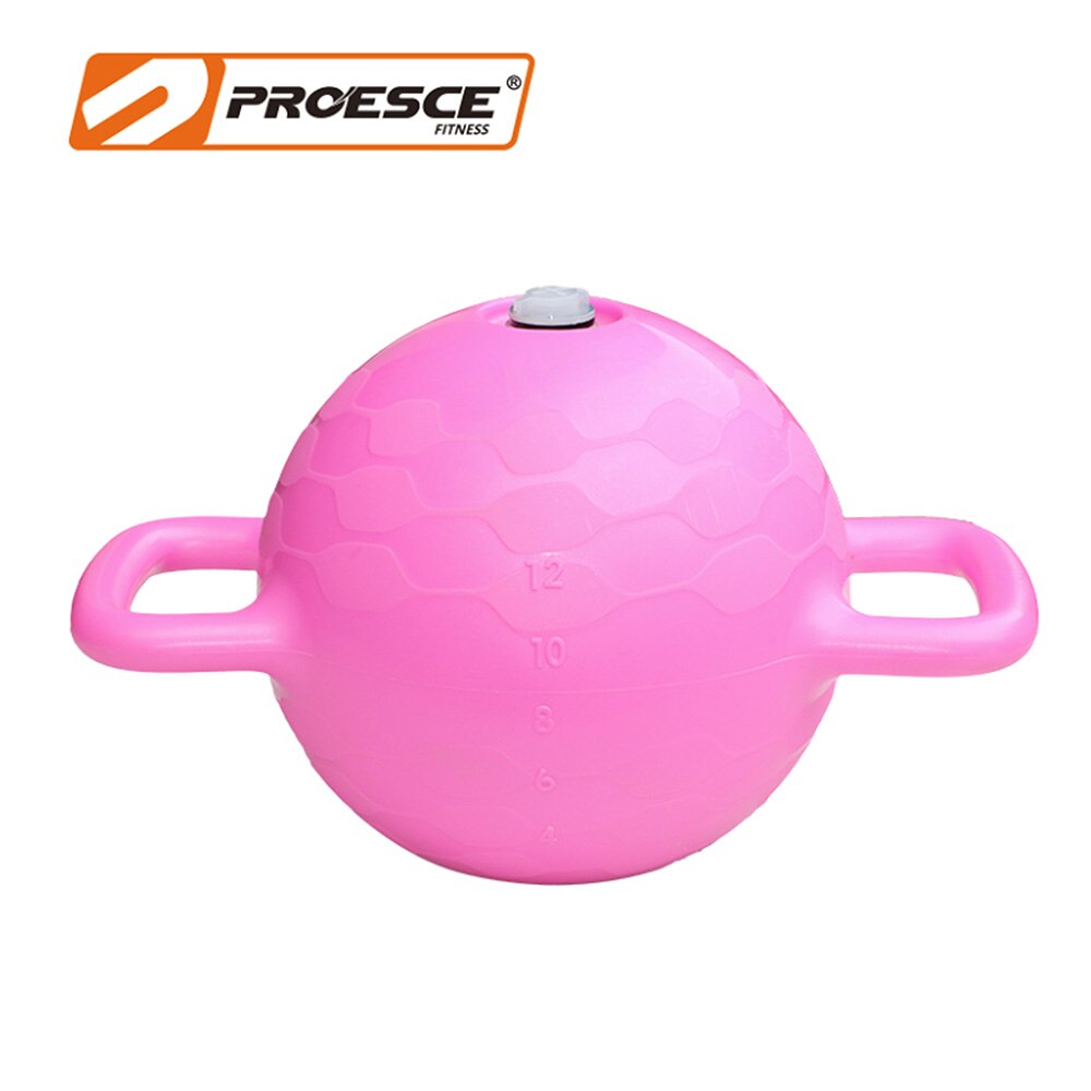 Proesce kettlebell notitie kettlebell yoga fitness dame pilates binaurale halters
