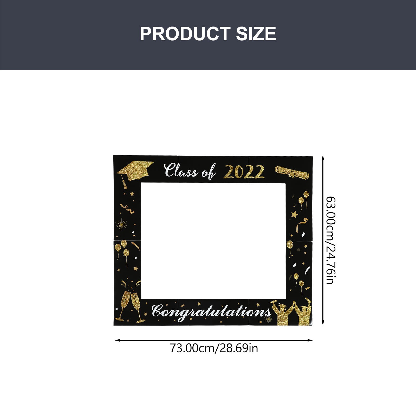 Graduation Photo Prop Graduation Season Frame Prop Graduation Frame Prop