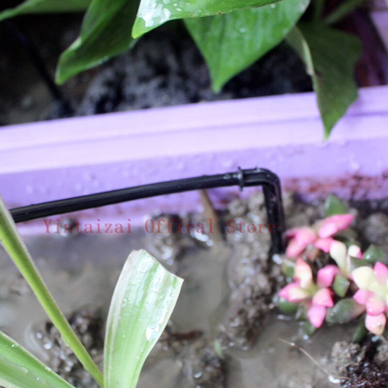 200PCS Elbow Arrow Dripper Mini-Stake For Potted Plant Watering Micro Irrigation Drip Fittings